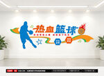 篮球运动文化墙