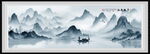 中国风山水画