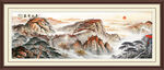 五岳独尊泰山日出装饰画