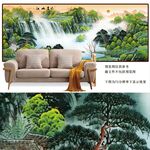 客厅中式山水装饰画山水画