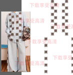 室内休闲服饰展示