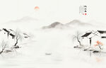 水墨江南水乡