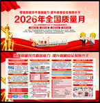2026年全国质量月主题海报