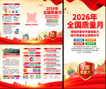 2026年全国质量月三折页
