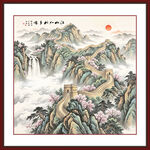 国画山水画