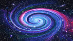 绚丽宇宙旋涡星空太空星系
