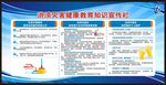 洪涝灾害健康教育知识宣传栏