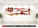 校园阅读文化墙