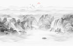 国画水墨画