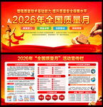 2026年全国质量月宣传海报