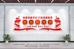 清廉学校文化墙