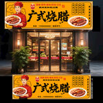 广式烧腊门头