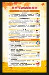 秋季传染病预防知识海报