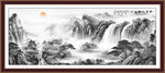 水墨江山如画