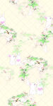 淡雅花卉图案背景图