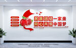民族团结文化墙