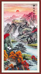 玄关山水画
