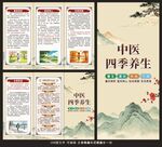 中医四季养生三折页