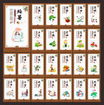 二十四节气展板