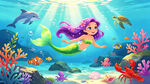 美人鱼海底世界