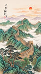 玄关山水画