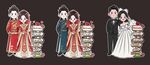 人形异形婚礼指引牌
