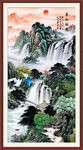 玄关山水画