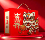新年礼盒 实际下载为展开图