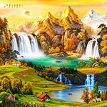 日照金山