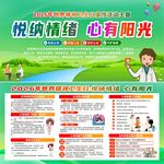 世界精神卫生日宣传 展板