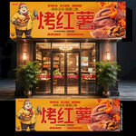 烤红薯门头