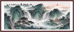 国画山水画