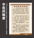 中医药制度模版