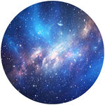 圆形宇宙星空背景图