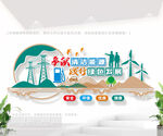 新能源公司文化墙