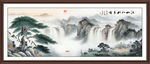 迎客松装饰画
