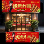烧烤店门头