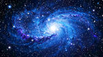 梦幻蓝色星空