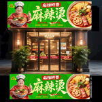麻辣烫门头