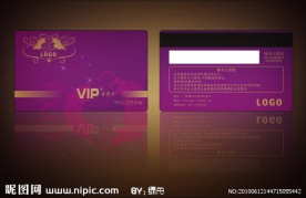 贵宾卡模板 vip卡设计模板 会员卡设计模板 卡类素材