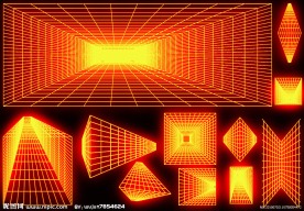 超酷三维立体空间笔刷