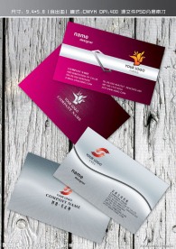 高档名片设计模版