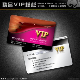 VIP模板 vip 精品VIP vip卡 vip模板 会员卡