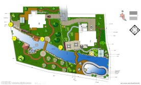 高档别墅花园设计