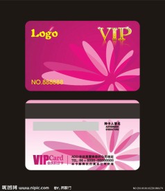 VIP卡 花纹