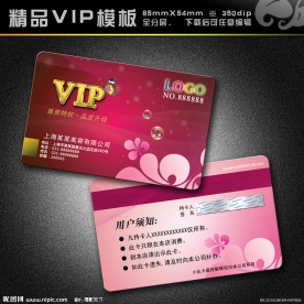 VIP模板 vip 精品VIP vip卡 美容卡 美容VIP