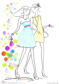 时尚素材 时尚购物 时尚女性