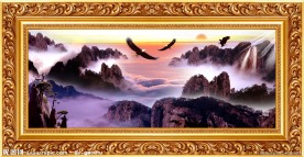 山水画 风景画 大展宏图