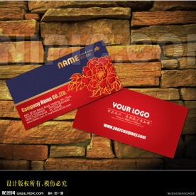 尊贵名片矢量模板下载