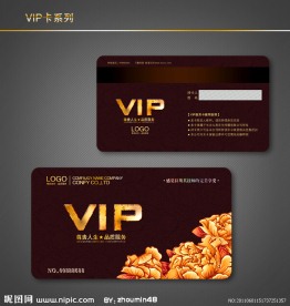 VIP卡模板